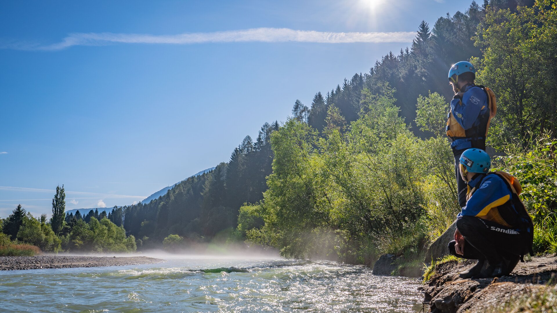 Rafting sul fiume Noce